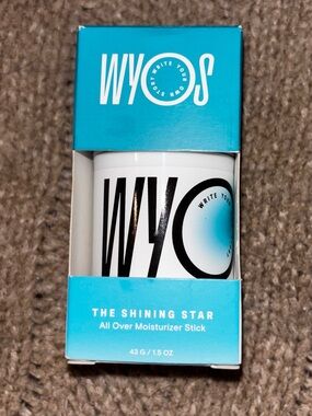 WYOS The Shining Star All Over Moisturizer Stick 1.5 oz New in Box Made in Italy